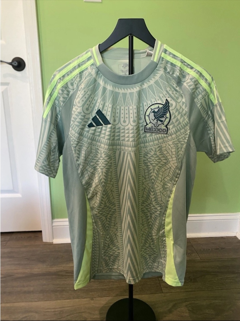 Adidas Mexico Soccer Jersey - Light Green
